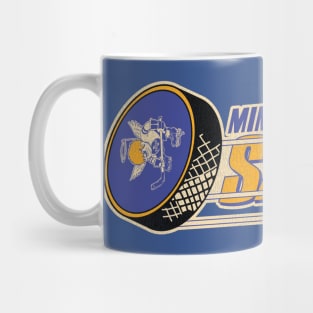 Defunct Minnesota Fighting Saints Hockey Team Mug